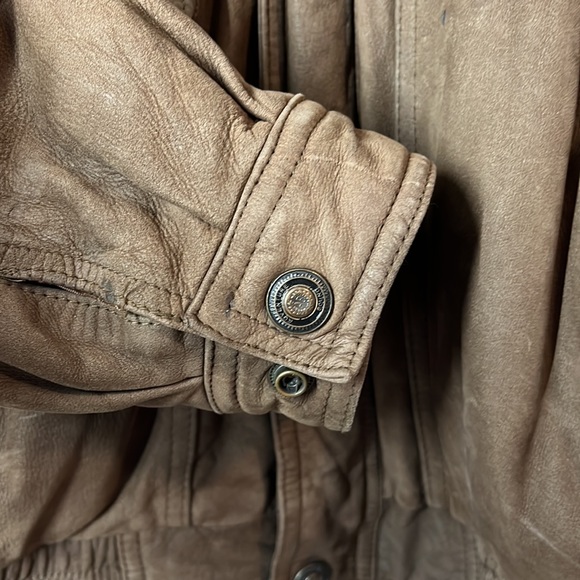 Wilsons Leather - Brown Bomber Jacket - Men’s - Picture 6 of 13